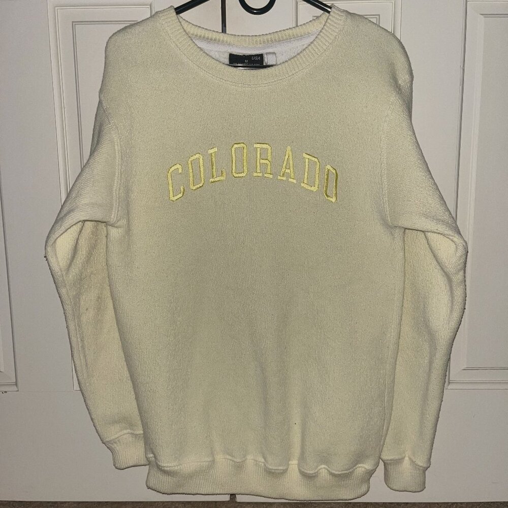 Butter Yellow Colorado Sweater